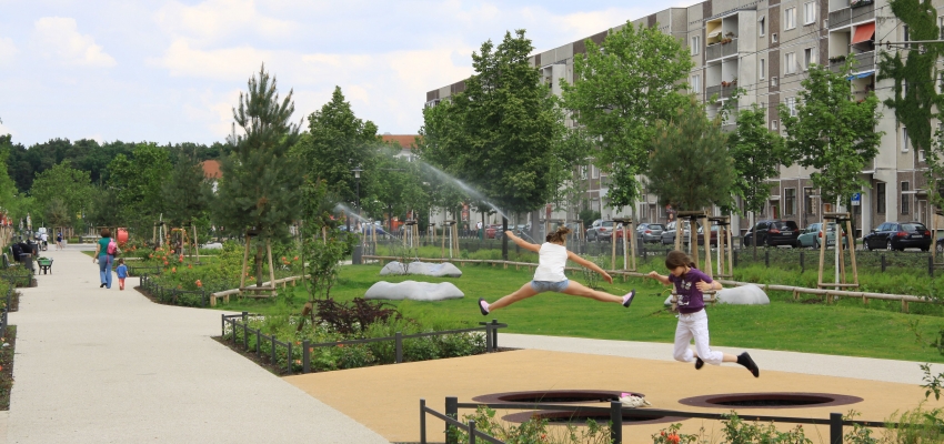 Foto: © Wolf-Christian Strauss Foto eines Quartiers in Drewitz