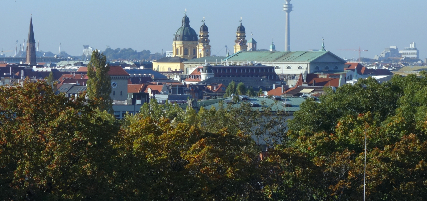 Foto: Stadtansicht der Landeshauptstadt München